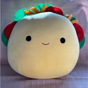 Squishmallow Tex 12” Taco Plush